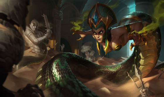 LoL: Cassiopeia se modernizará en el PBE para mostrar el enorme rango de la R