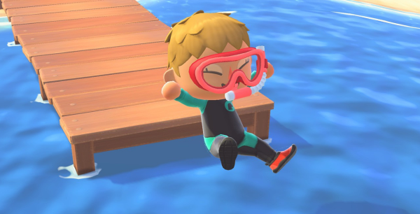 Animal Crossing New Horizons: Cómo nadar y bucear en el mar