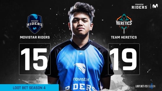 Primer enfrentamiento entre los nuevos Movistar Riders y Team Heretics