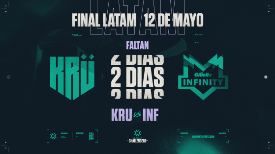 VCT Challengers Finals LATAM: KRÜ e Infinity sí disputarán el boleto a Islandia