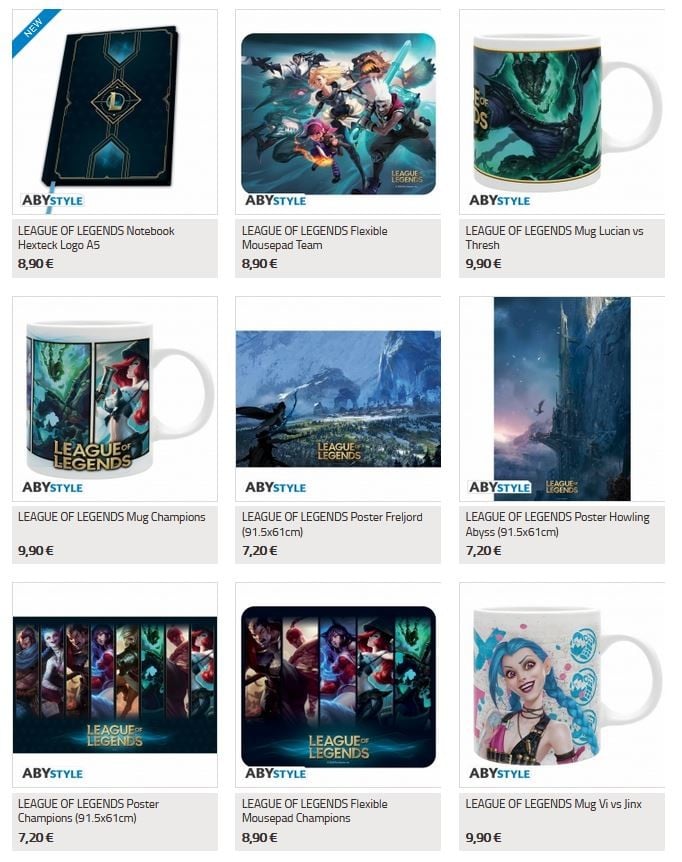 LoL: Así es el nuevo merchandising de League of Legends que puedes ...