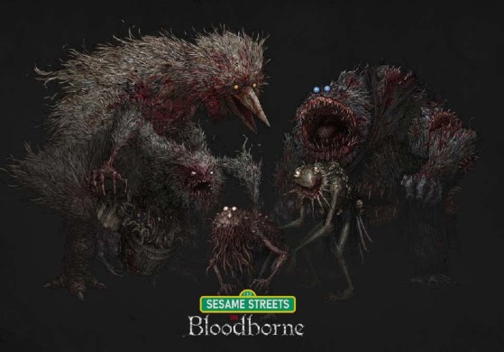 Bloodborne x Barrio Sésamo: el crossover que te hará ver a la Rana Gustavo con otros ojos