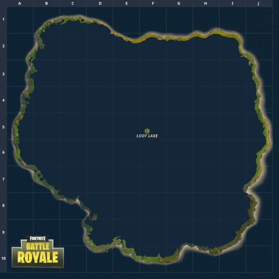 El mapa más exitoso, solo tendría Loot Lake. - Fortnite : Battle royale