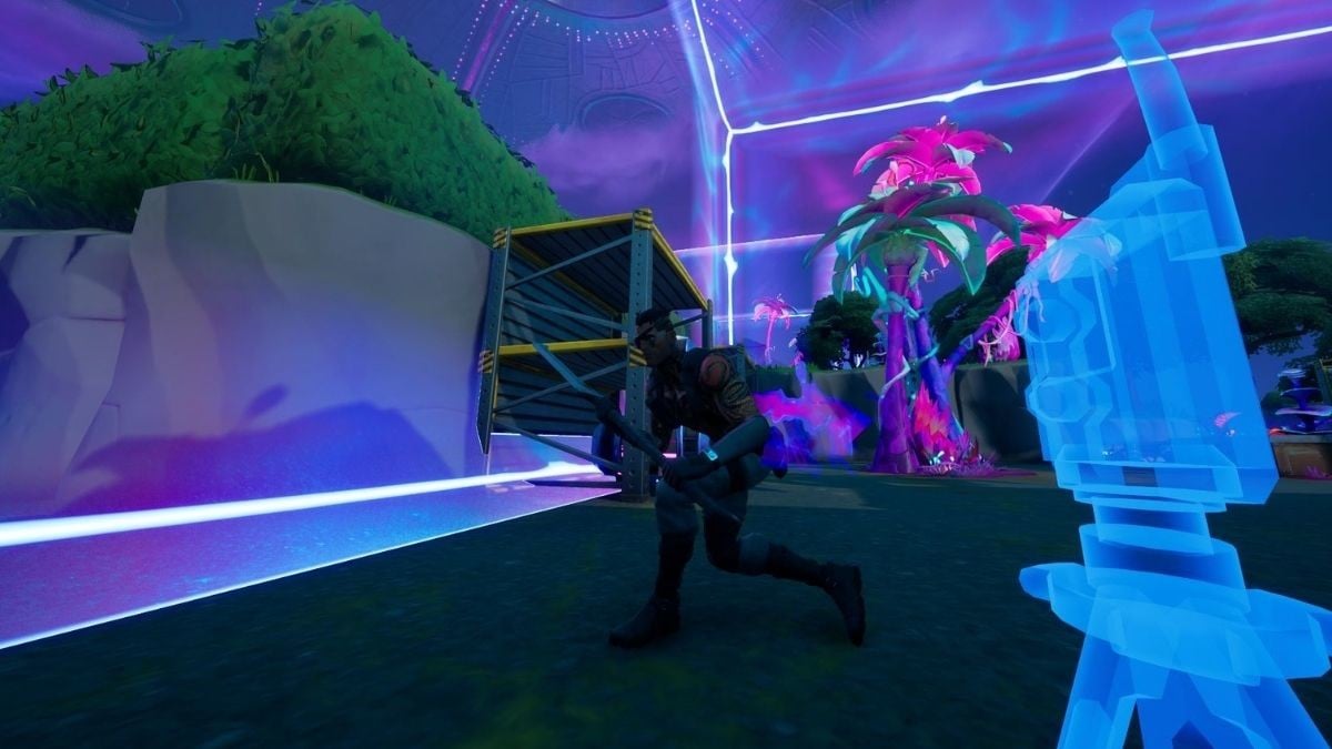 fortnite coloca un bioescaner en un bioma alienigena desafio de la semana 9 temporada 7 millenium