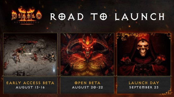 Diablo 2 Resurrected: fecha de acceso anticipado, beta abierta y más información