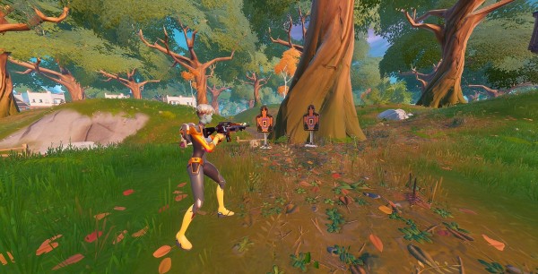 Fortnite: Destruye dianas con armas de la OI, desafío de la Semana 12, Temporada 7