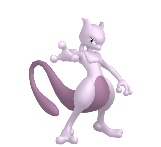 Mewtwo en forma normal - Pokémon Diamante Brillante / Perla Reluciente
