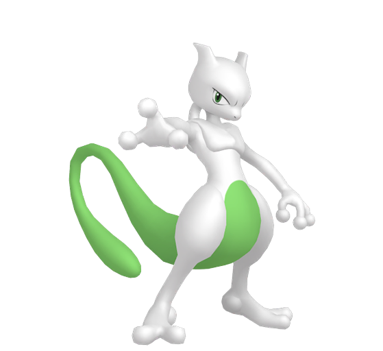 Mewtwo en forma shiny - Pokémon Diamante Brillante / Perla Reluciente