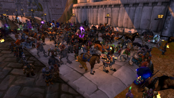 Así estábamos todos reunidos. - World of Warcraft