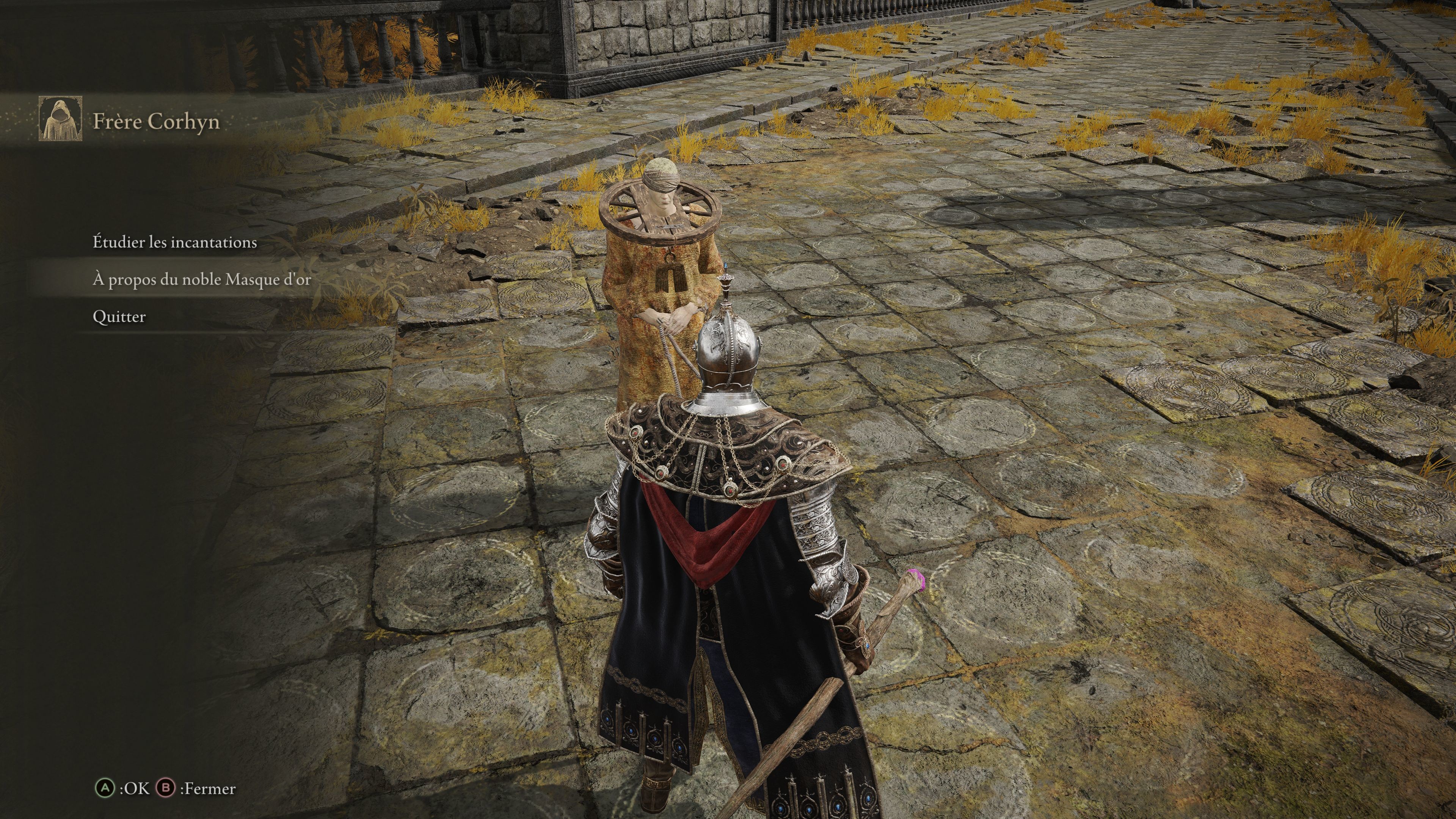 Elden Ring Corhyn Todo sobre el Máscara Dorada, ubicación, misión y