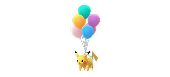 Globo normal Pikachu - Pokémon GO