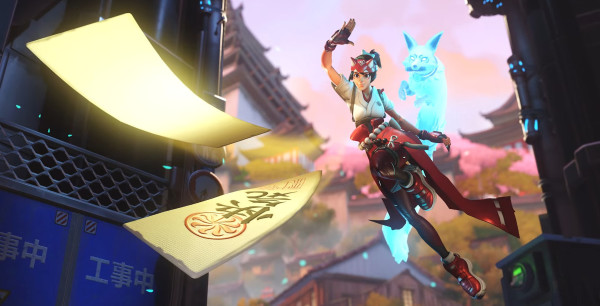 Overwatch 2: Kiriko tiene un truco legal oculto que te permite curar el doble de rápido