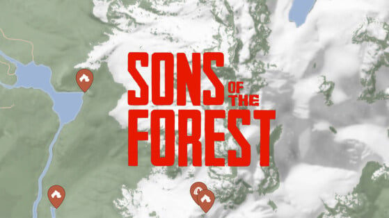 Mapa interactivo de Sons of the Forest: Recursos, herramientas... ¿Dónde encontrarlos fácilmente?