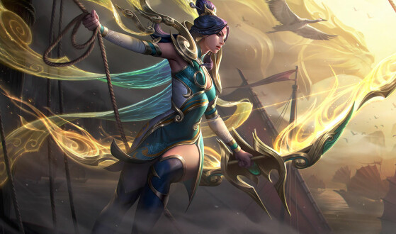Emperatriz Lunar Ashe - League of Legends