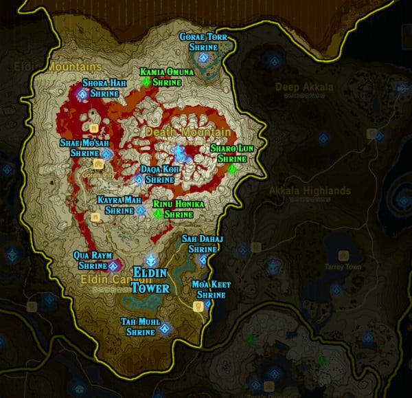 Zelda Breath of the Wild: Con este mapa interactivo no se te escapará  ningún secreto de Hyrule - Millenium