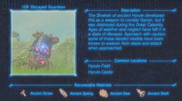 Zelda : Breath of the Wild