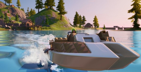 Fortnite: Completa una prueba contrarreloj en lancha motora, desafío de Caos en Ascenso