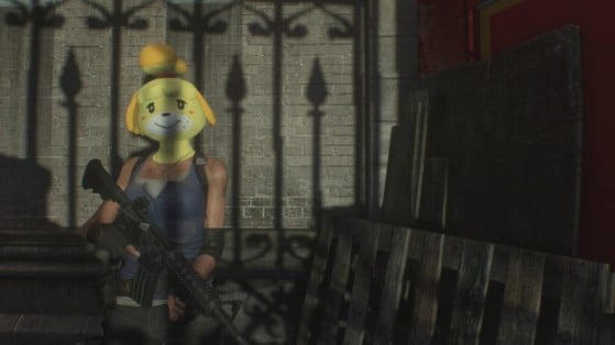 Resident Evil 3 Remake: Un mod te permite jugar como Canela de Animal Crossing
