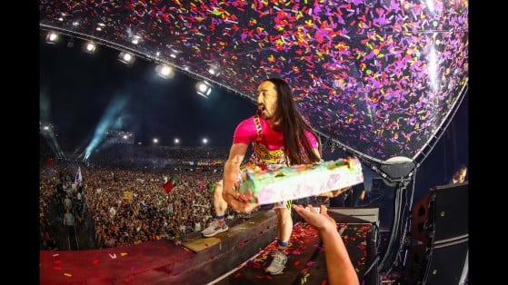 Steve Aoki en el Festival Tomorrowland 2019 - Fortnite : Battle royale
