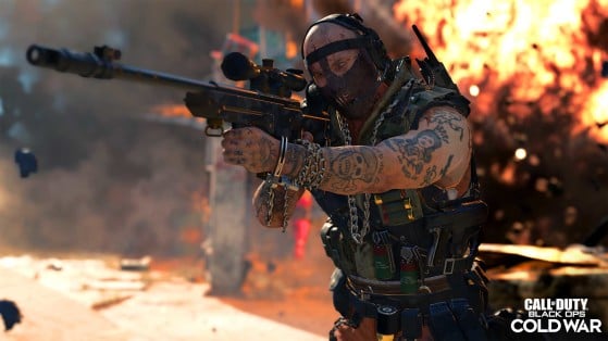 Call of Duty Cold War: Operator Stitch has a brutal Bane variant of the Dark Knight