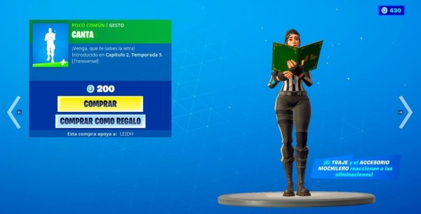 Fortnite: Cómo conseguir el gesto Canta gratis y marcarte unos pasos navideños en el battle royale