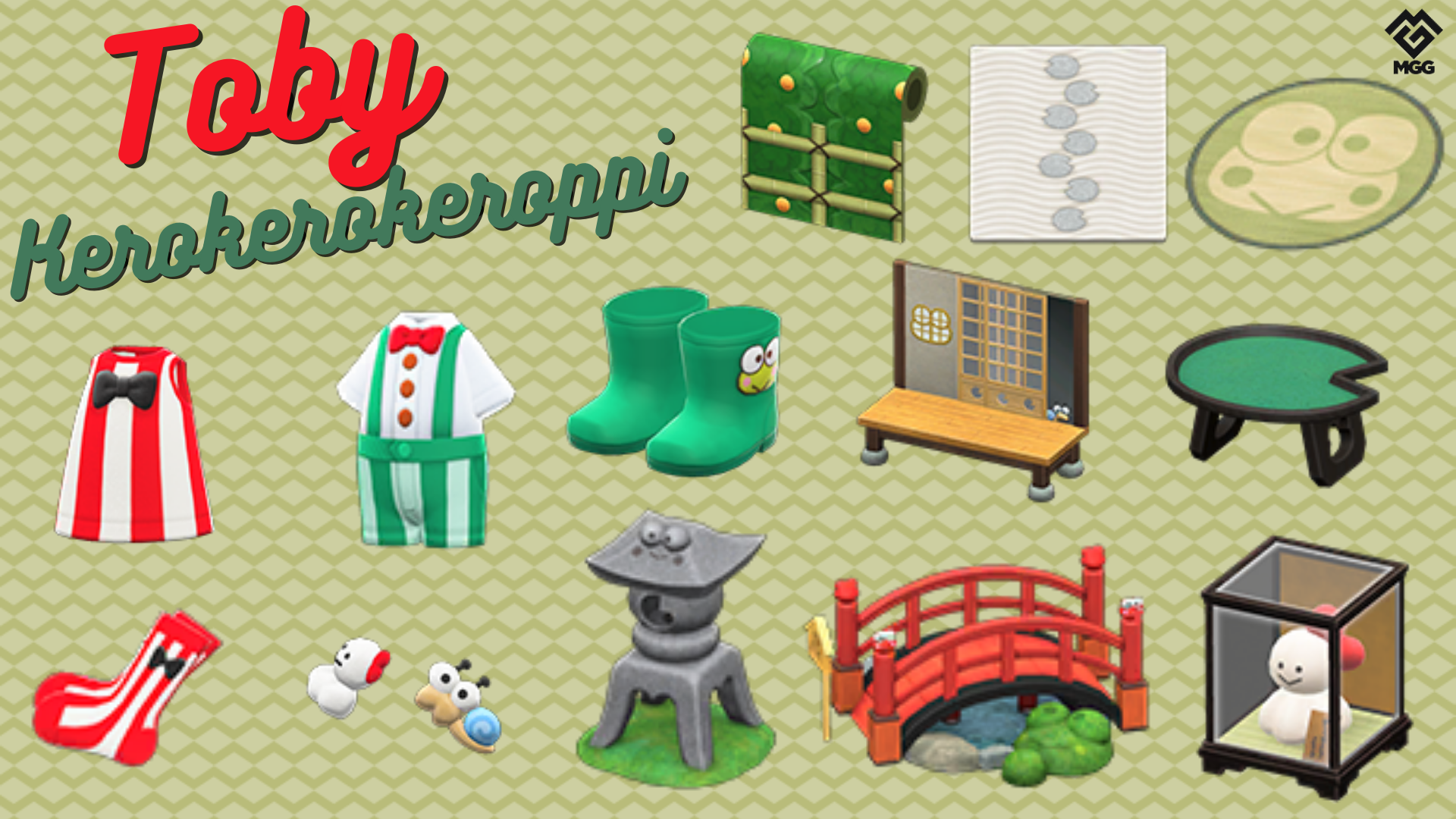 Animal Crossing New Horizons Todos los muebles nuevos de Sanrio