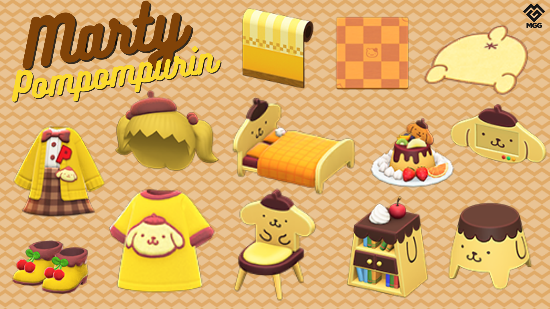 Animal Crossing New Horizons Todos los muebles nuevos de Sanrio