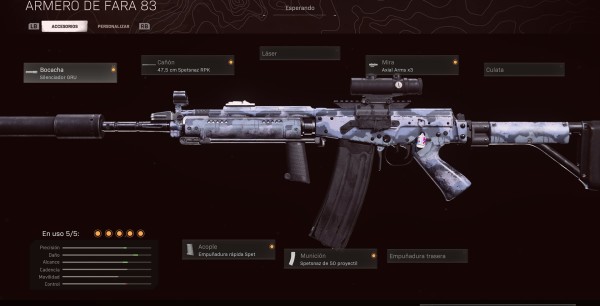 Warzone: la mejor clase y accesorios para la FARA 83 en la Temporada 3