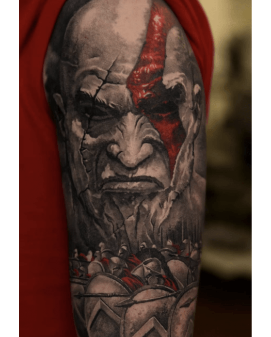 3.- Kratos - 5.539 tatuajes (image de Instagram/silesanda) - Millenium