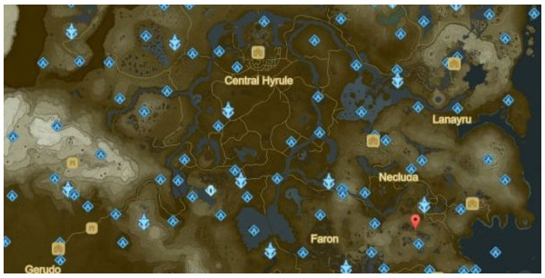 Zelda Breath of the Wild: Con este mapa interactivo no se te escapará ningún secreto de Hyrule