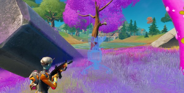 Fortnite: Despliega escáneres en biomas alienígenas, desafío de la Semana 12, Temporada 7