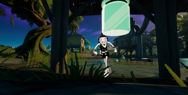 Fortnite: Encuentra frascos de color verde zombi en Ciudad Cuchitril, desafío de Atunado