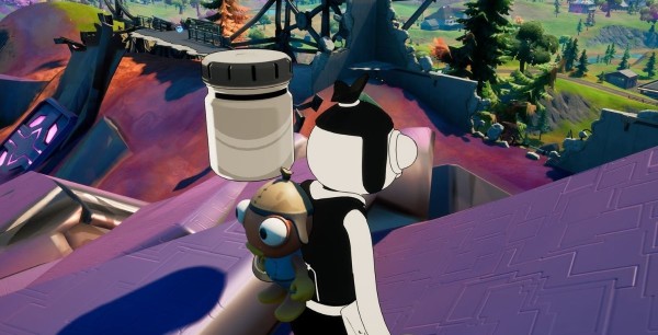 Fortnite: Encuentra frascos de color gris robótico en Antena Arrasada, desafío de Atunado