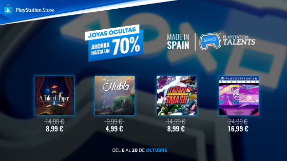 Las 'Joyas Ocultas' de PS Store para PS4 y PS5, con descuentos de hasta el 80% en varios títulos