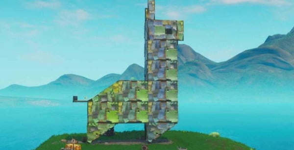 Fortnite: Lanza una botella a un objetivo cerca de un pez, llama o cerdo