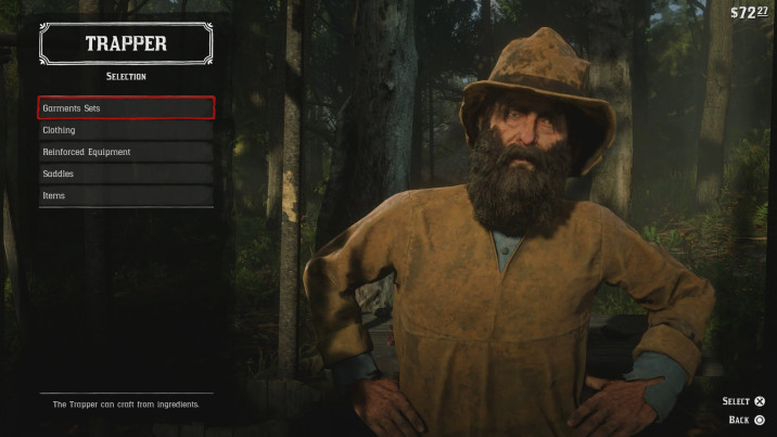 Guía Red Dead Redemption 2: Posición del trampero y servicios - Millenium