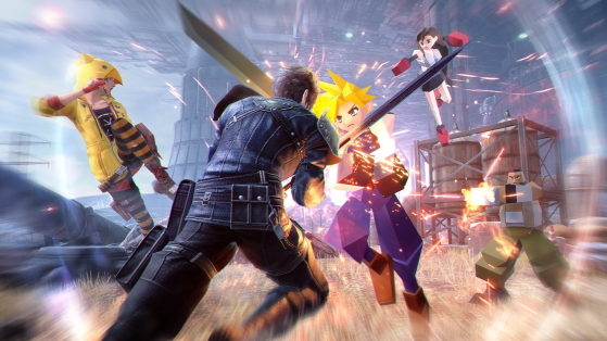 El battle royale de Final Fantasy 7 presume de colaboración retro