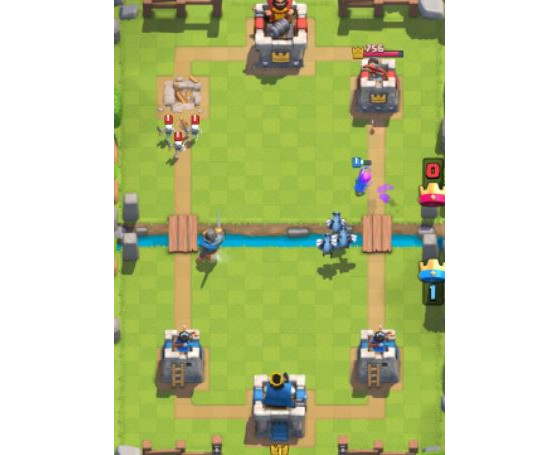 La arena atemporal de Clash Royale, donde todas las unidades evolucionan en 'un solo plano'. - Warcraft Arclight Rumble