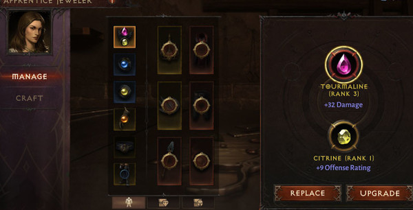 Diablo Immortal - Gemas: guía sobre el color, las ranuras y dónde encontrarlas