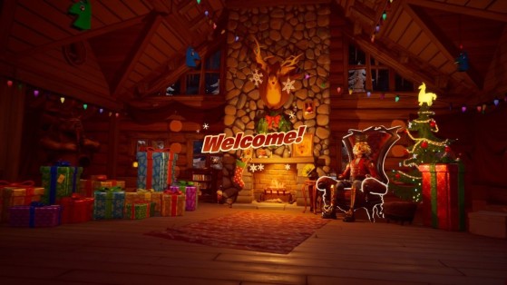 Fortnite: Filtrado un lobby navideño, Winterfest 2019