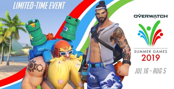 Overwatch: Estas son todas las skins de los Juegos de Verano de 2019