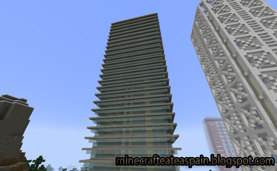 Torre Mapfre (Barcelona) - Minecraft