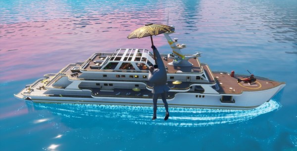 Fortnite: Visita Cala Naufragio, El Yate y Estanque de Pescaos, desafío de Travesuras de Miaúsculos