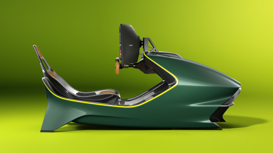 Aston Martin crea el racing pod definitivo, con simulador incluido... Y cuesta más que un coche