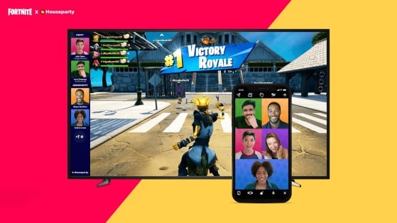 Fortnite se actualiza y añade Houseparty para poder hacer videollamadas mientras jugamos