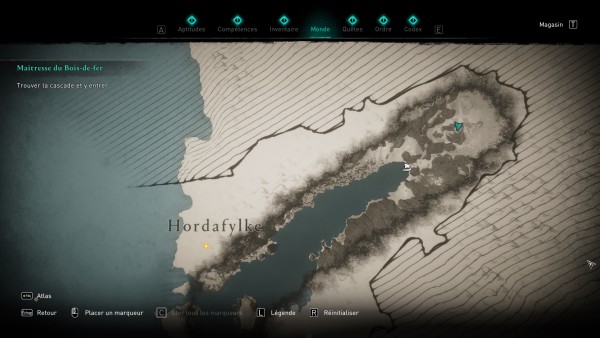Ubicación del marcador de personaje - Assassin's Creed Valhalla