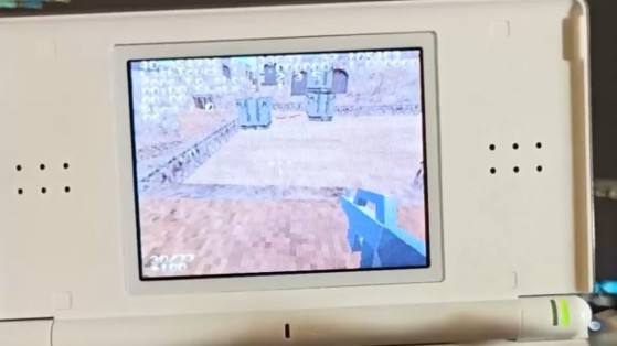 CSGO: Un fan recrea el juego en Nintendo DS, y este es el resultado de su extraño proyecto