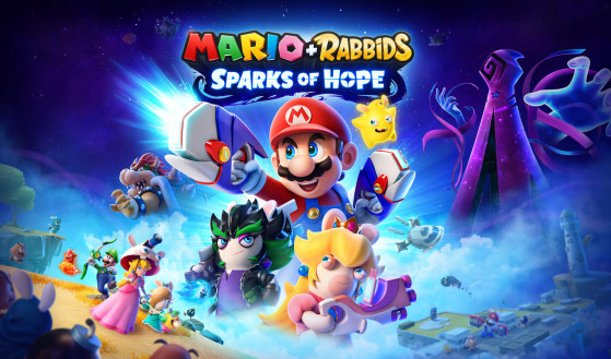 Mario + Rabbids Sparks of Hope cuenta con un equipo tres veces más grande que en su anterior entrega
