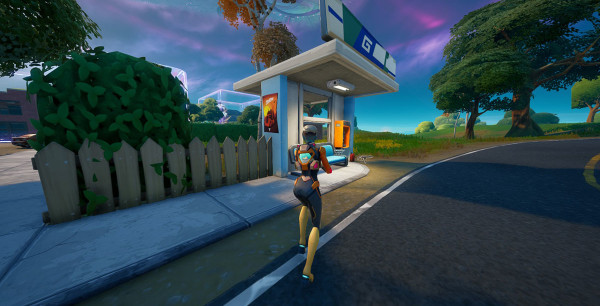 Fortnite: Deja documentos secretos en una parada de autobús, desafío de la Semana 13, Temporada 7