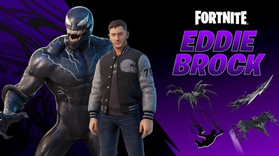 Fortnite: Las skins de Venom y Eddie Brock están disponibles en la tienda del 24 de septiembre
